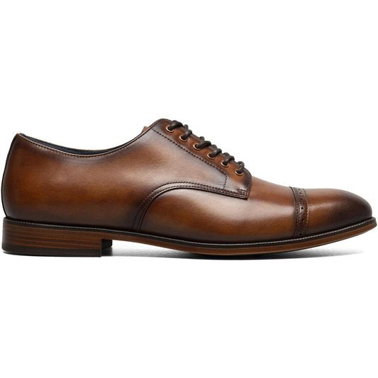 Stacy Adams William Cap Toe Oxford in Tan