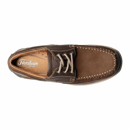 Florsheim Lakeside Oxford Brown Moc Toe Shoes