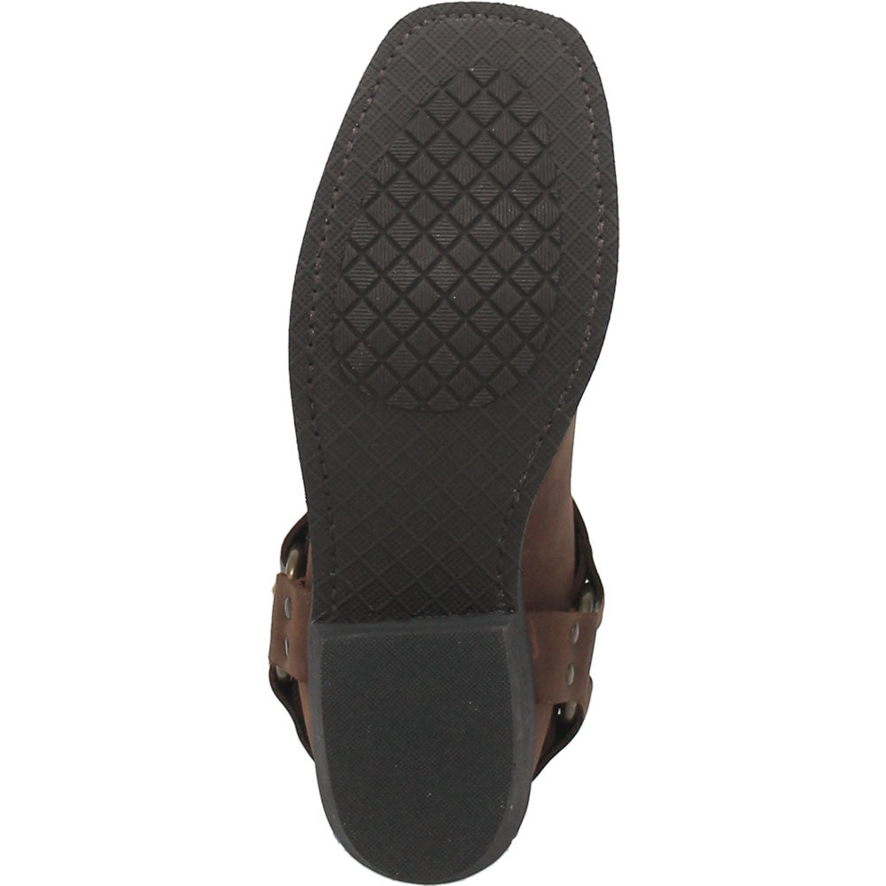 Dingo Dean Goucho Brown Motorcycle Leather Boots