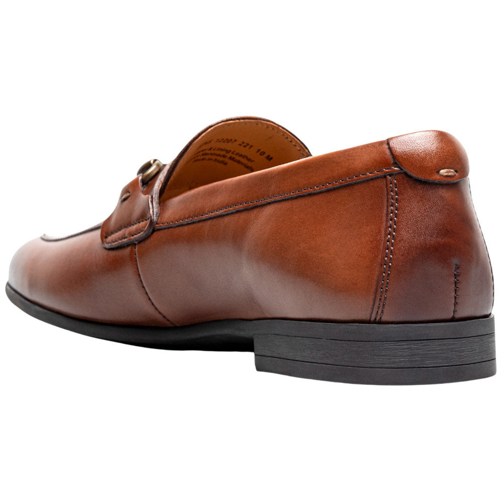 Florsheim Modena Moc Toe Bit Cognac Leather Loafer for Men