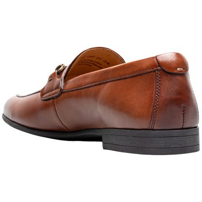 Florsheim Modena Moc Toe Bit Cognac Leather Loafer for Men
