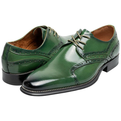 Stacy Adams Alexander Plain Toe Oxford - Green