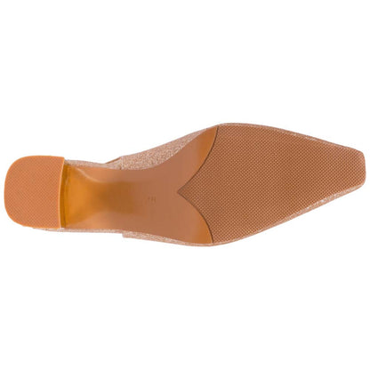 Lady Couture Natalie Pump 2” Heels in Gold