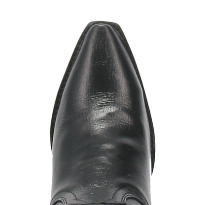 Dan Post Women’s Maria 13” Snip Toe Black Napalino Leather Fashion Boot