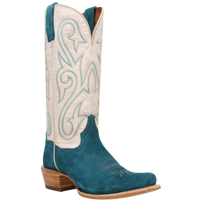 Dan Post Lanessa Turquoise Women's Leather Western Boots