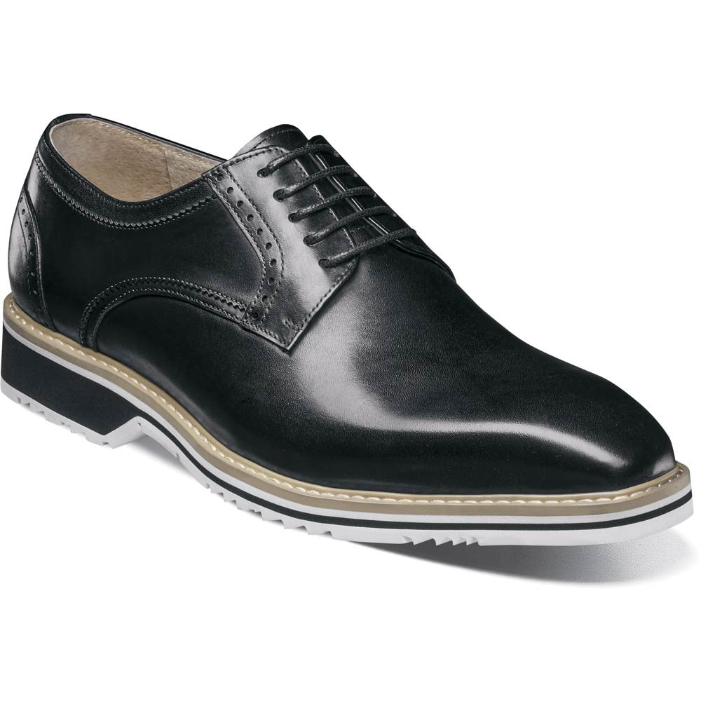 Stacy Adams Barringer Plain Toe Oxford in Black