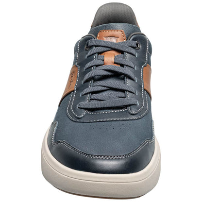 Florsheim Crosstour Men's Navy & Cognac Leather Hands Free Casual Lace Up Shoe