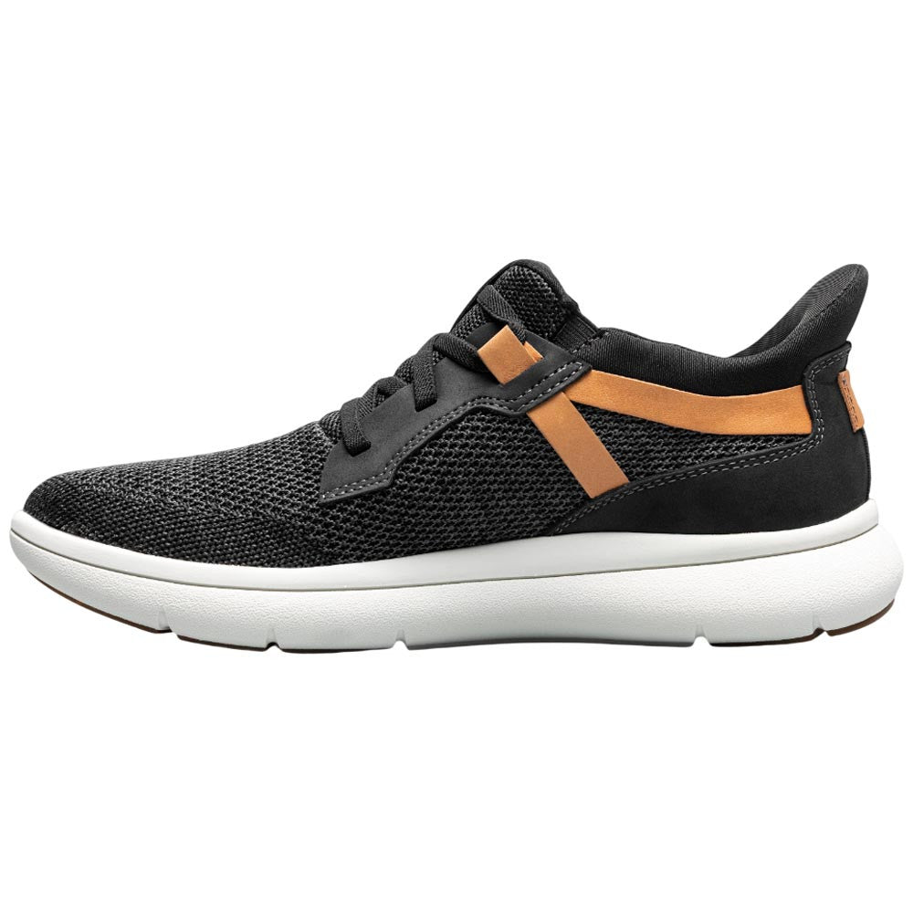 Florsheim Fleet Knit Black Multi Elastic Lace Slip-On Sneakers for Men