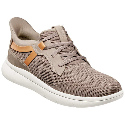 Florsheim Fleet Knit Mushroom Multi Elastic Lace Slip-On Sneaker for Men