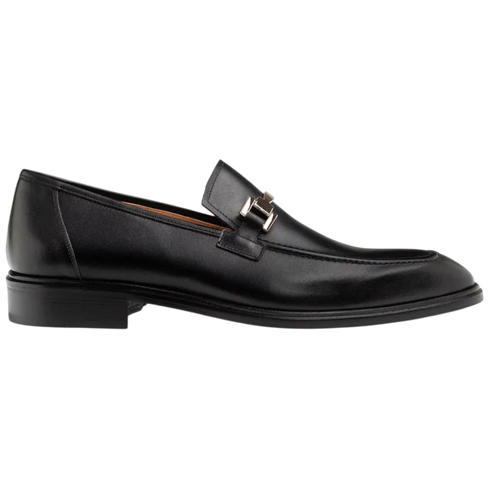 MEZLAN Men's Hand Burnished Patina Calfskin Loafer Barsotti