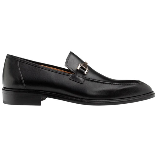 MEZLAN Men's Hand Burnished Patina Calfskin Loafer Barsotti