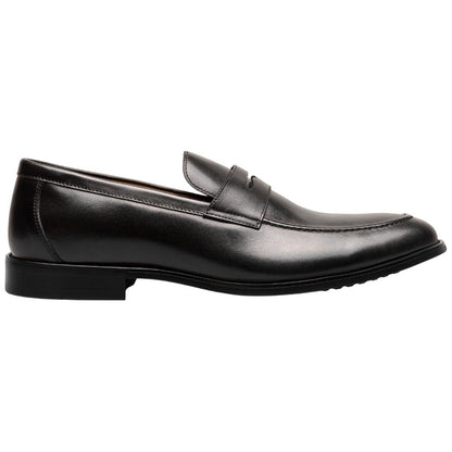 Florsheim Rucci Moc Toe Black Smooth Penny Loafer for Men