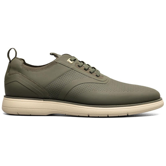 Stacy Adams Men’s Plain Toe Olive Elastic Lace Up Casual Hybrid Everidge