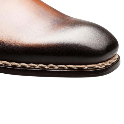 Mezlan Alpine Men's Cognac Monk-Strap Chelsea Boot
