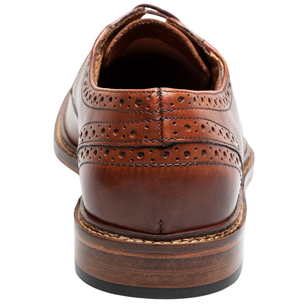 Stacy Adams Giorgetti Plain Toe Oxford - Cognac