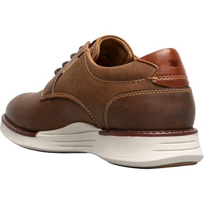 Florsheim Launch Brown Chocolate Plain Toe Oxford Men's Shoes