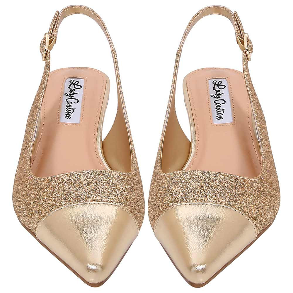 Lady Couture Saphire Pump 1.5” In Gold