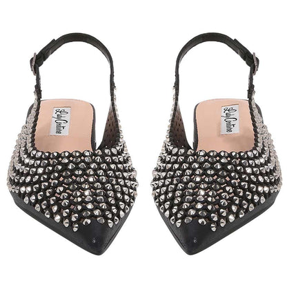 Lady Couture 0.75” Heel Emmy Flats in Black