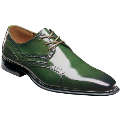 Stacy Adams Alexander Plain Toe Oxford - Green