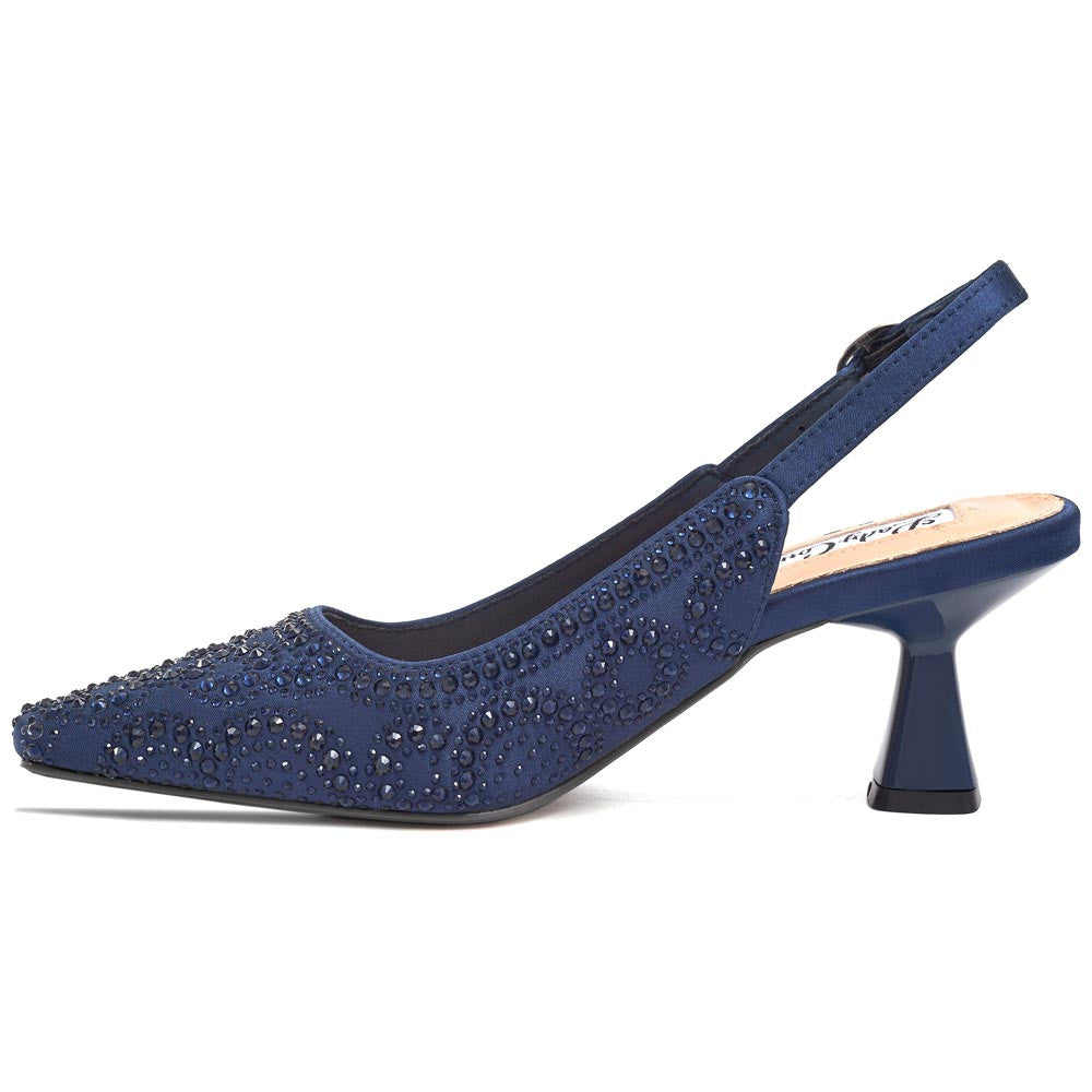 Lady Couture Lucy Pumps 2.5" Heels in Navy