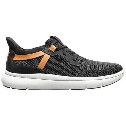 Florsheim Fleet Knit Black Multi Elastic Lace Slip-On Sneakers for Men