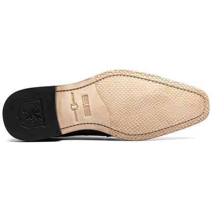 Tristano Modified Bike Toe Oxford | Stacy Adams Dress Shoes in Gray & Blue