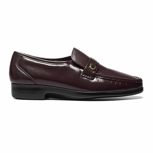 Florsheim Riva Burgundy Moc Toe Bit Loafer