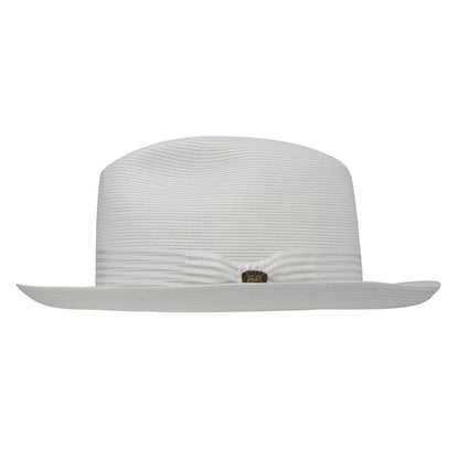 Dobbs Harrod White Florentine Milan Straw Hat