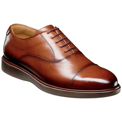 Florsheim Avenue Men's Cognac Leather Cap Toe Oxford