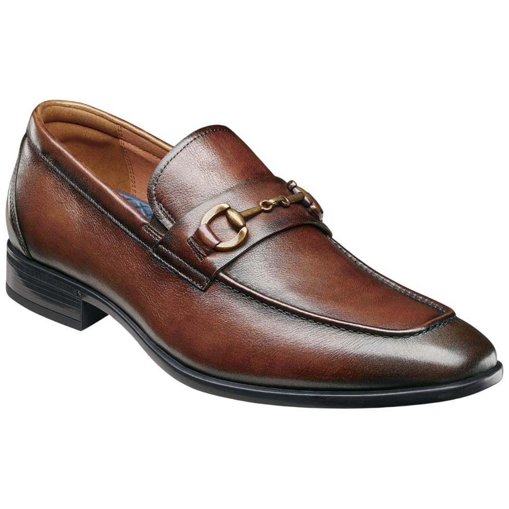 Florsheim Zaffiro Brown Moc Toe Bit Loafer II for Men