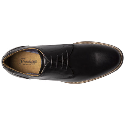 Rucci PlainToe Oxford | Florsheim Black Dress Shoes for Men
