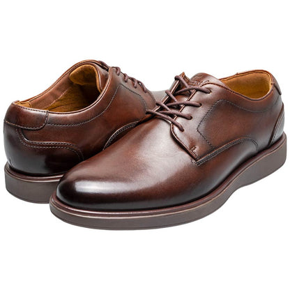 Florsheim Avenue Men's Brown Smooth Leather Plain Toe Oxford