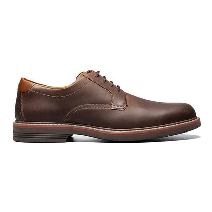 Florsheim Norwalk Brown CH Smooth Leather Plain Toe Derby (USA Men Size)