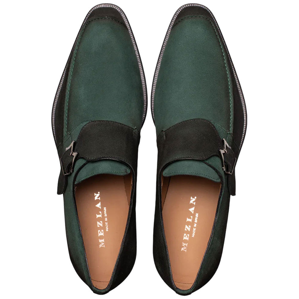 Diesel Burnished Suede Forest Monk Strap | Mezlan Dress Shoes for Men
