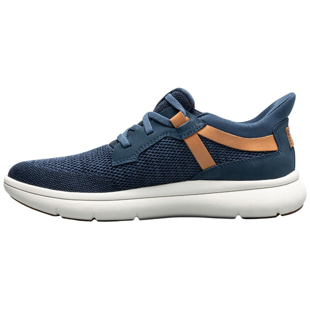 Florsheim Fleet Knit Navy Elastic Lace Slip-On Sneaker for Men