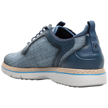 Stacy Adams Sebert Plain Toe Navy Elastic Lace Sneakers for Men