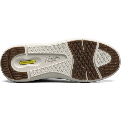 Fleet Perf Toe Elastic Lace No-Tie Sneaker | Florsheim Casual Sneaker in Brown