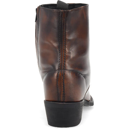 Laredo Fletcher Tan Leather Round Toe Inside Zipper Dress Boots (USA Men Size)