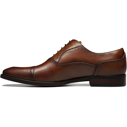 Florsheim Sorrento Cognac Cap Toe Oxford Shoes