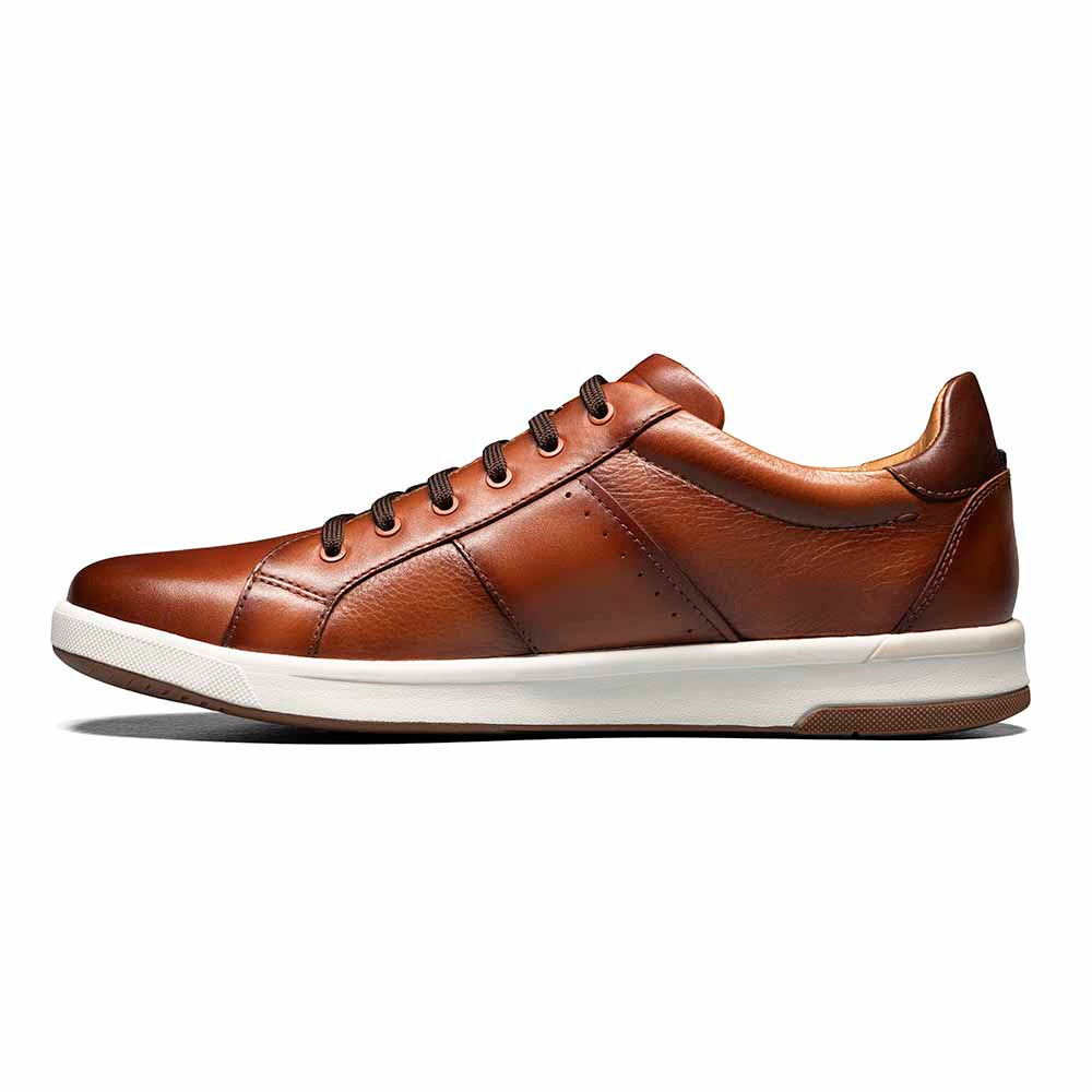 Florsheim Crossover Cognac Leather Men’s Lace to Toe Sneaker