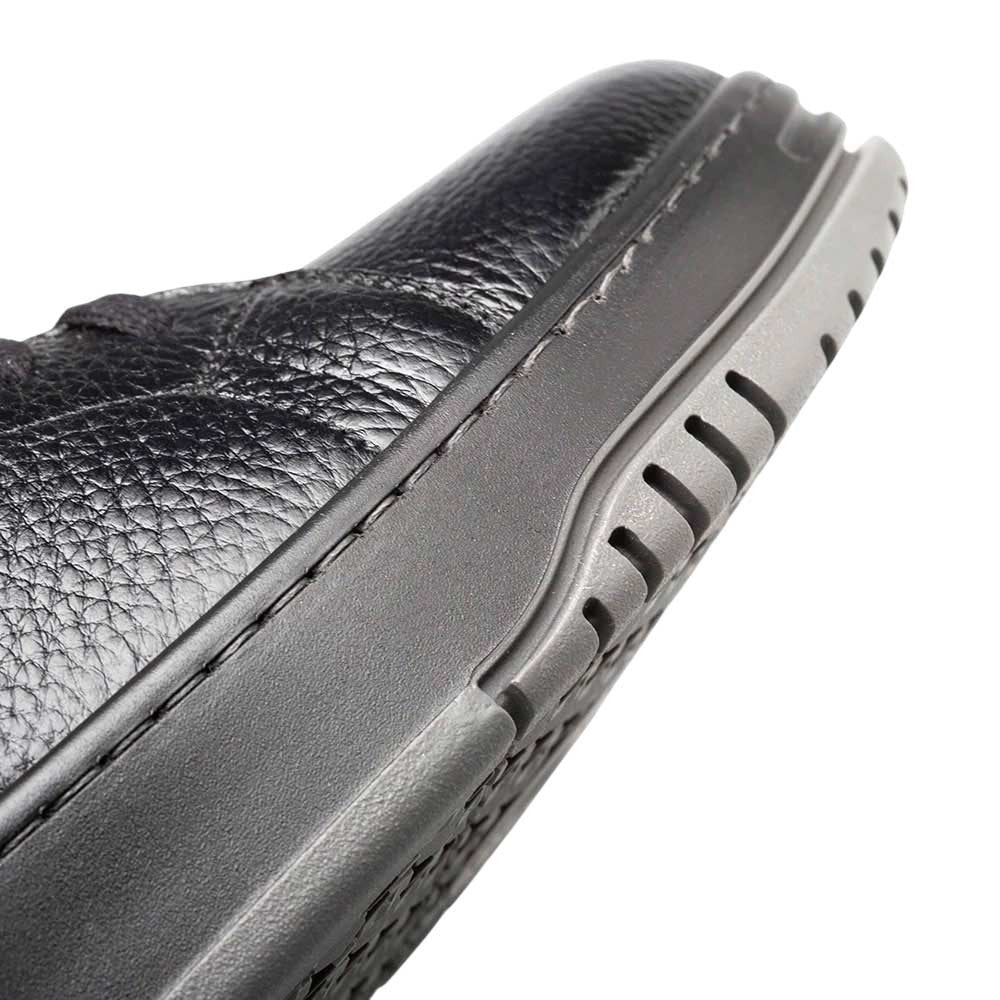 Mezlan Men's Grazia Deerskin Black Street Sneaker