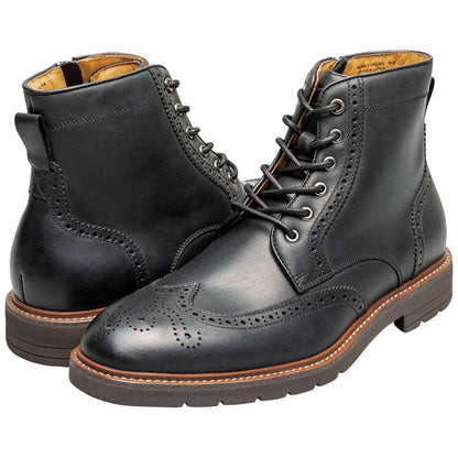 Florsheim Redford Black Men's Wingtip Lace Up Boot