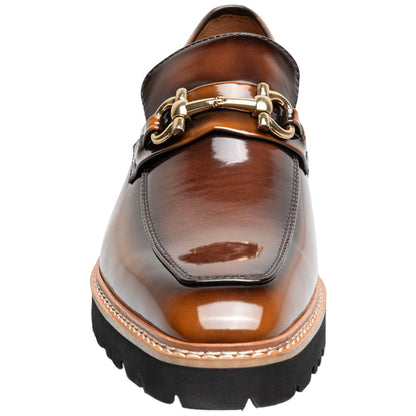 Stacy Adams Carabello Moc Toe Bit Slip-On - Brown Multi