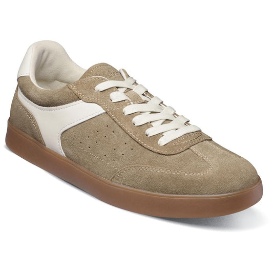 Pace T-Toe Lace Up Casual Sneaker | Florsheim Taupe Multi Dress Sneakers for Men