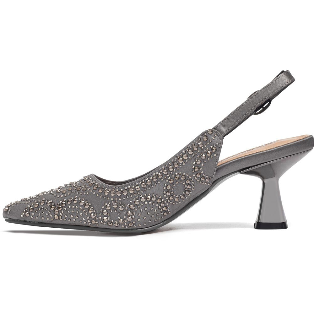 Lady Couture Lucy Pumps 2.5" Heels in Pewter