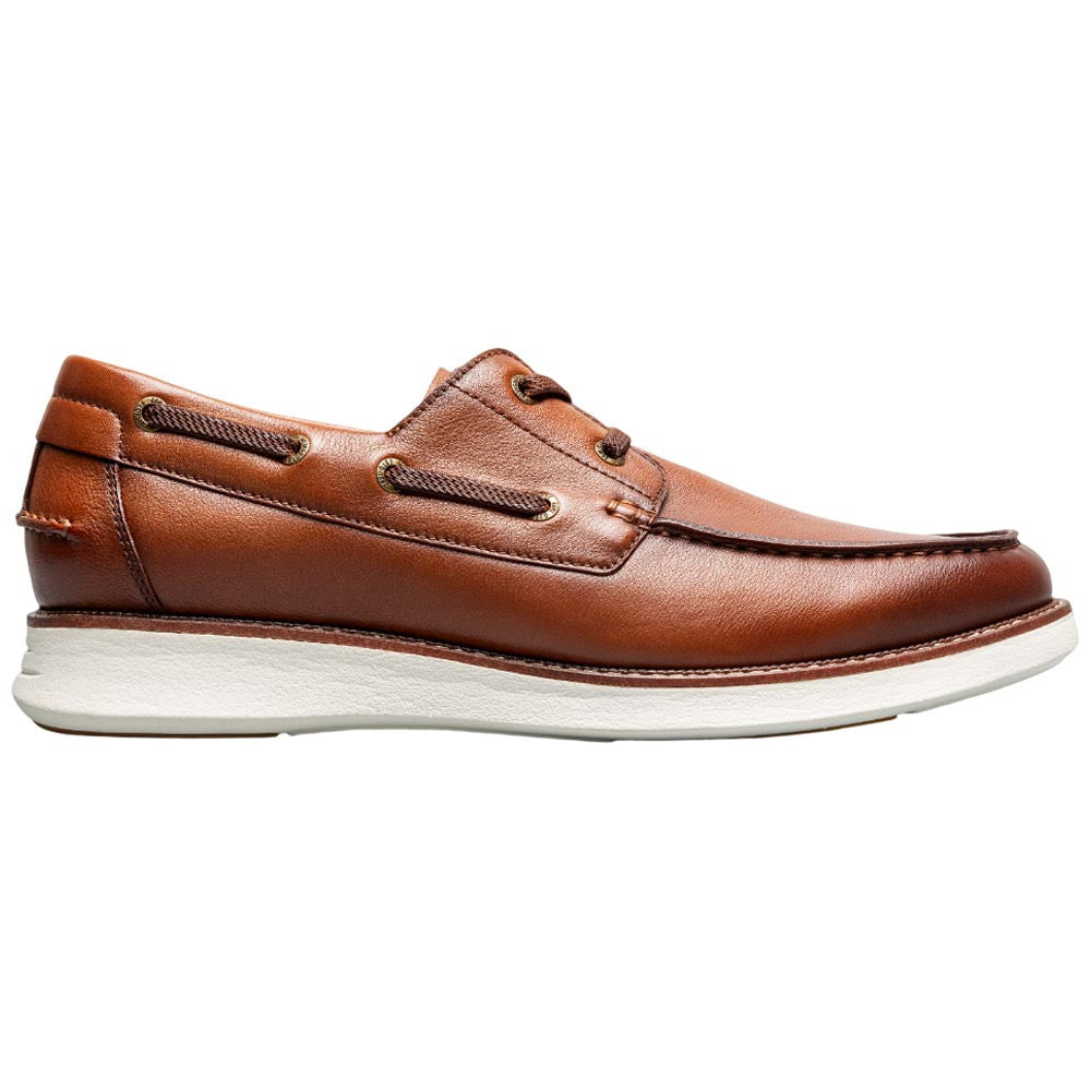 Florsheim Launch Moc Toe Elastic Lace Boat Shoe for Men