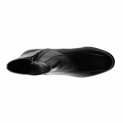 Florsheim Duke Zipper Black Bike Toe Boots