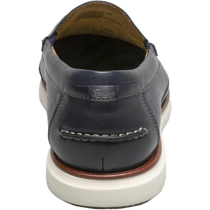 Florsheim Tropics Navy Moc Toe Venetian Slip On Shoes