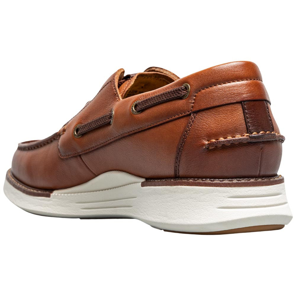 Florsheim Launch Moc Toe Elastic Lace Boat Shoe for Men