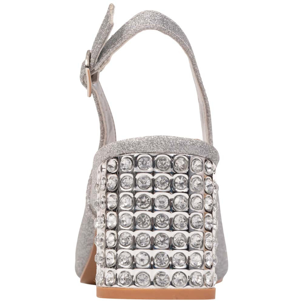 Lady Couture Natalie Pump 2” Heels in Silver